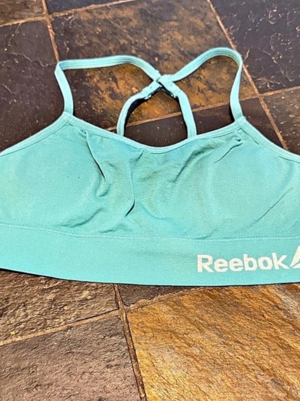 Reebok Girls Large Athletic Tank Top in Blue